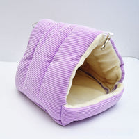 HKM-5592893 Cozy Thickened Cotton Bird Nest for Parrots & Small Birds - Multiple Colors Available