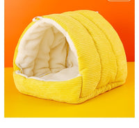 HKM-5592893 Cozy Thickened Cotton Bird Nest for Parrots & Small Birds - Multiple Colors Available