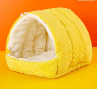 HKM-5592893 Cozy Thickened Cotton Bird Nest for Parrots & Small Birds - Multiple Colors Available