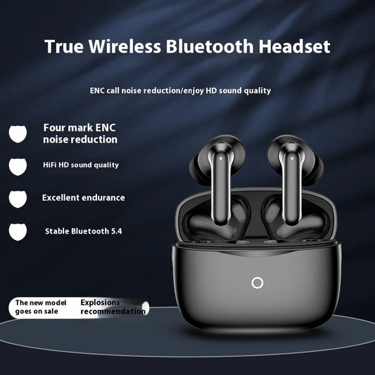 HKM-559315 Wireless In-Ear Earphones with LED ENC Call Noise Reduction for Sports Listening