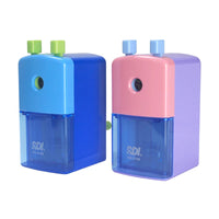HKM-559443 Adjustable Pencil Sharpener for 7-11.6mm Tips with 30% Less Effort – Ideal for Students