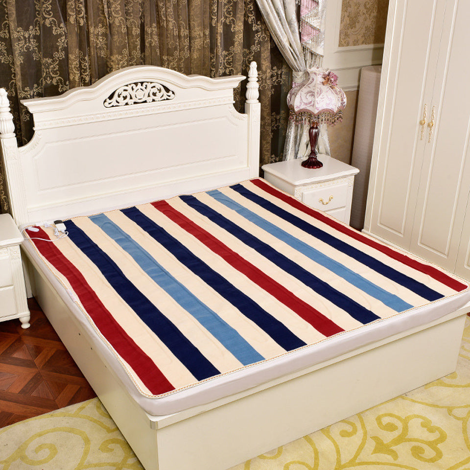 HKM-559635 Dual Control Electric Blanket with 3 Heat Settings, Soft Non-Woven Fabric, 220V, Multiple Sizes Available