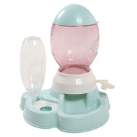 HKM-5596605 Automatic Pet Feeder and Waterer for Dogs and Cats - Prevents Tipping, No Wet Mouth