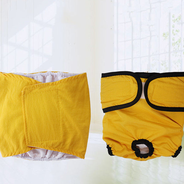 HKM-5597373 Washable Pet Menstrual Panties - Available in Various Colors and Sizes