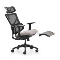 HKM-559763 Luxury Office Chair with Footrest, Executive Memory Foam Seat, 3D Armrests, Ergonomic Design for Home and Office Use