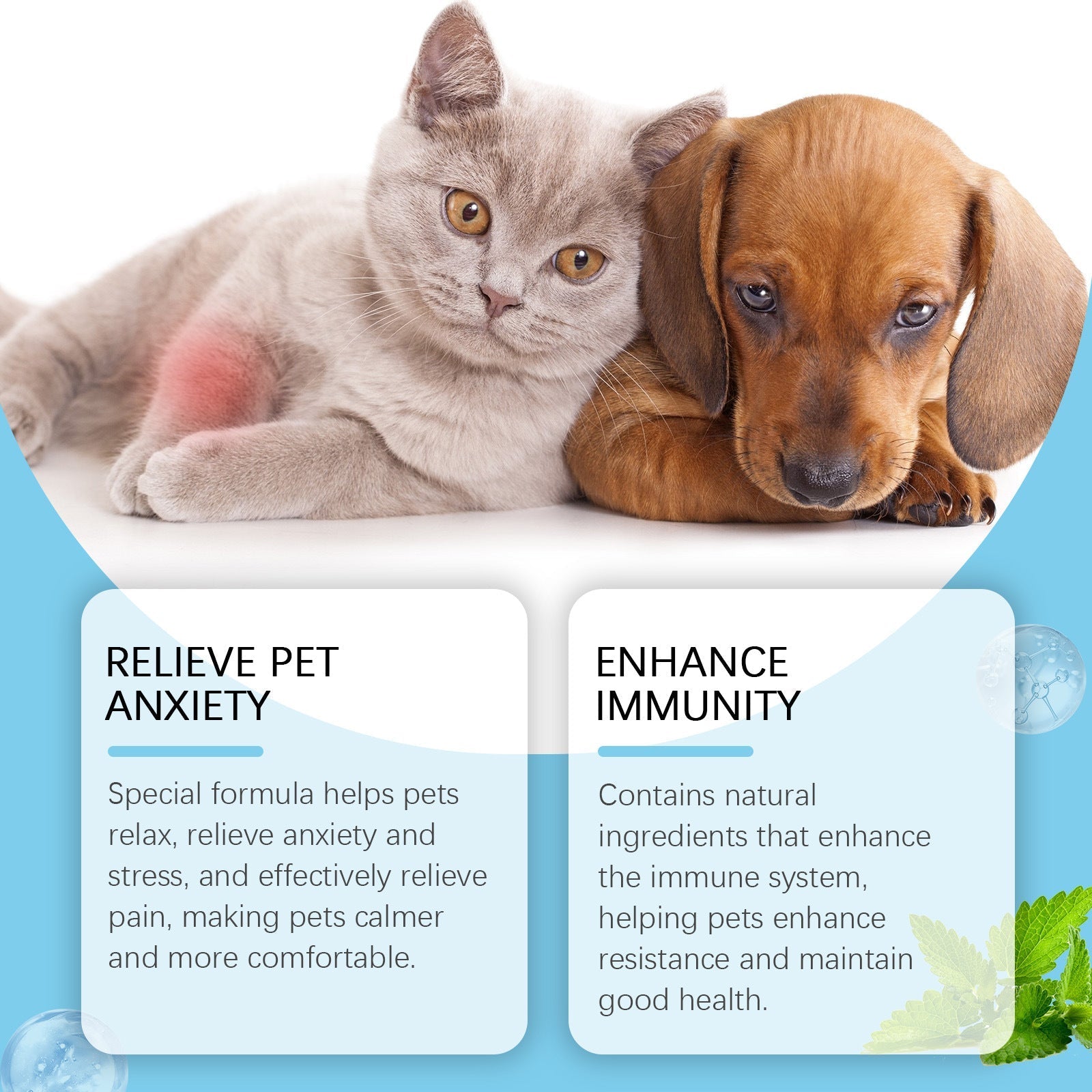 HKM-5598653 Immunity-Boosting Pet Care Drops for Dogs and Cats, 60ml