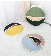 HKM-5600189 Colorful Cotton Plus Cat Nest for Pets - Soft, Stylish & Cozy Space for Cats, 55x60CM