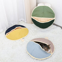 HKM-5600189 Colorful Cotton Plus Cat Nest for Pets - Soft, Stylish & Cozy Space for Cats, 55x60CM