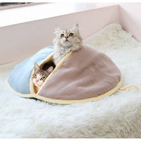 HKM-5600189 Colorful Cotton Plus Cat Nest for Pets - Soft, Stylish & Cozy Space for Cats, 55x60CM