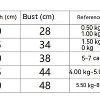 HKM-5600957 Lightweight Breathable Coral Fleece Summer Clothing for Small Dogs and Cats - Pink, White, Red