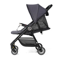 HKM-560339 Compact Lightweight Baby Stroller Travel System - Portable Folding Pram for Airplane Use