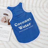 HKM-5604157 Cute Casual Printed Pet Dog Vest in Multiple Designs and Sizes