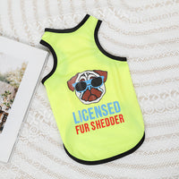 HKM-5604157 Cute Casual Printed Pet Dog Vest in Multiple Designs and Sizes