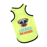 HKM-5604157 Cute Casual Printed Pet Dog Vest in Multiple Designs and Sizes