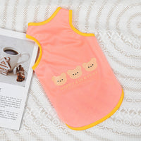 HKM-5604157 Cute Casual Printed Pet Dog Vest in Multiple Designs and Sizes