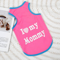 HKM-5604157 Cute Casual Printed Pet Dog Vest in Multiple Designs and Sizes