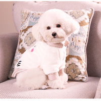HKM-5604925 Elegant Velvet Cotton Clothes for Pomeranian and Bichon Teddy Breeds