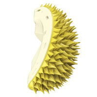 HKM-5605821 Durian-Shaped Cat and Dog Self-Grooming Brush with Massage Combs and Natural Teeth Cleaning Features