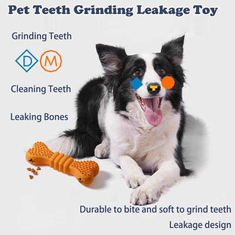 HKM-5606973 Dog Dental Care Chew Toys - Two-Pack Toothbrush Chew Sticks for All Dog Sizes