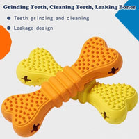 HKM-5606973 Dog Dental Care Chew Toys - Two-Pack Toothbrush Chew Sticks for All Dog Sizes