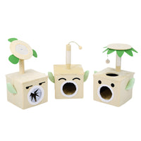 HKM-5607613 Cat Scratching Post with Unique Emoji Design - Sisal Grinding Claw Board for Stress Relief - Multiple Sizes Available