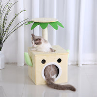 HKM-5607613 Cat Scratching Post with Unique Emoji Design - Sisal Grinding Claw Board for Stress Relief - Multiple Sizes Available