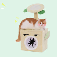 HKM-5607613 Cat Scratching Post with Unique Emoji Design - Sisal Grinding Claw Board for Stress Relief - Multiple Sizes Available