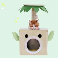 HKM-5607613 Cat Scratching Post with Unique Emoji Design - Sisal Grinding Claw Board for Stress Relief - Multiple Sizes Available