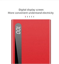 HKM-560851 Ultra-Thin 20000mAh Digital Display Power Bank for Smartphones and Tablets