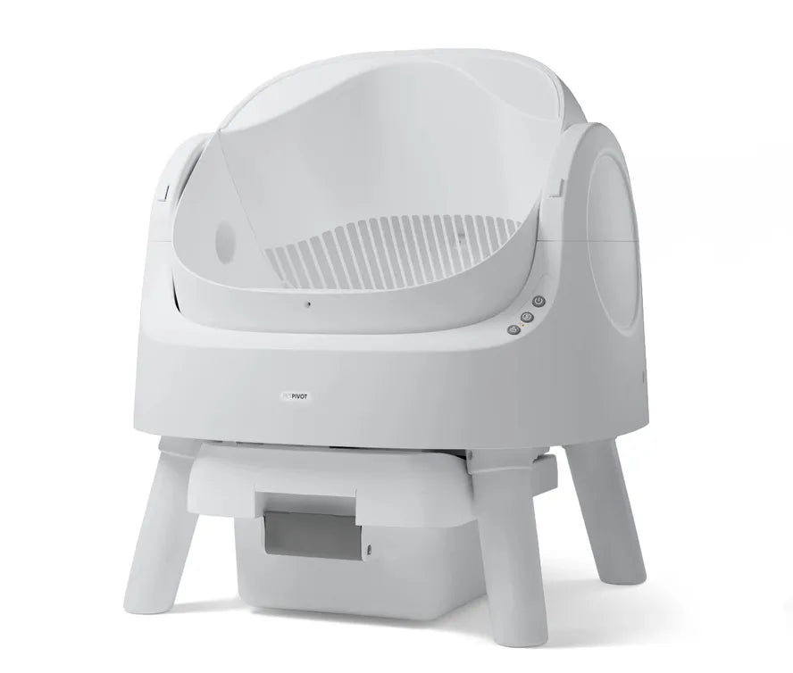 HKM-560915 Fully Automatic Cat Litter Box with Large Open Design for Effortless Cleaning