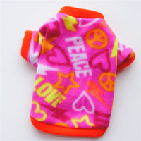 HKM-5609405 Warm Fleece Sweater for Dogs - Cozy Fall/Winter Apparel in Soft, Comfortable Fabric