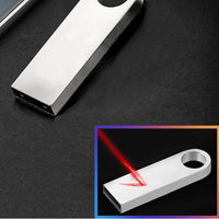 HKM-560979 Customized Metal USB Flash Drive with Laser Engraving - USB 3.0, Available in 16GB, 32GB, 64GB, 128GB