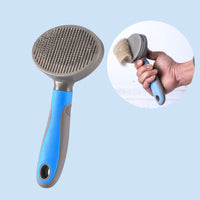 HKM-5609917 Kitten Cat Comb De-Floating Hair Stripper with 60¡ã Bent Needle for Gentle Grooming