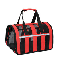 HKM-5610557 Space Capsule Portable Pet Carrier with Geometric Pattern in Multiple Sizes