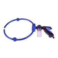HKM-5611965 360-Degree Self-Priming Foldable Pet Bathing Spray Gun with Adjustable Water Flow and Anti-Skid Handle