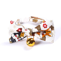 HKM-5612093 Shiba Inu Cartoon Adjustable Pet Bow Tie, Nylon Material, 17-30cm Size