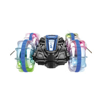 HKM-561299 Amphibious Double-Sided RC Stunt Car with Lights and 360 Degree Rotation for Indoor and Outdoor Fun