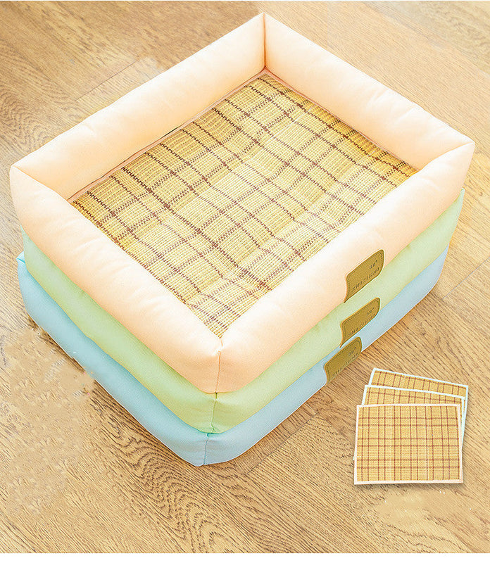 HKM-5614141 Detachable Pet Nest with Soft Oxford Fabric and Removable Mat