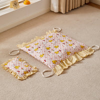HKM-5614269 All-Season Wooden Dog Bed with Individual Bedding Designs for Medium and Large Pets