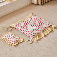 HKM-5614269 All-Season Wooden Dog Bed with Individual Bedding Designs for Medium and Large Pets
