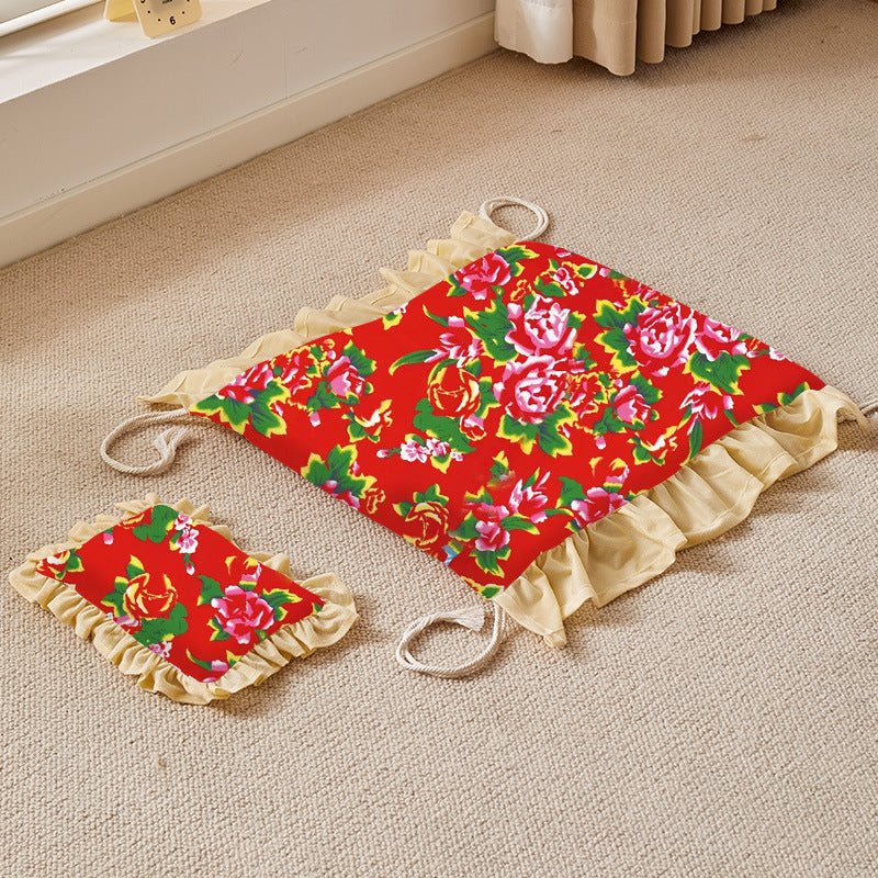 HKM-5614269 All-Season Wooden Dog Bed with Individual Bedding Designs for Medium and Large Pets