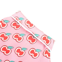 HKM-5614653 Casual Pink Apple Cotton Pet Shirt for Male Dogs - Available in Multiple Sizes