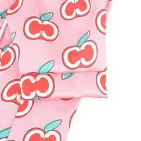 HKM-5614653 Casual Pink Apple Cotton Pet Shirt for Male Dogs - Available in Multiple Sizes
