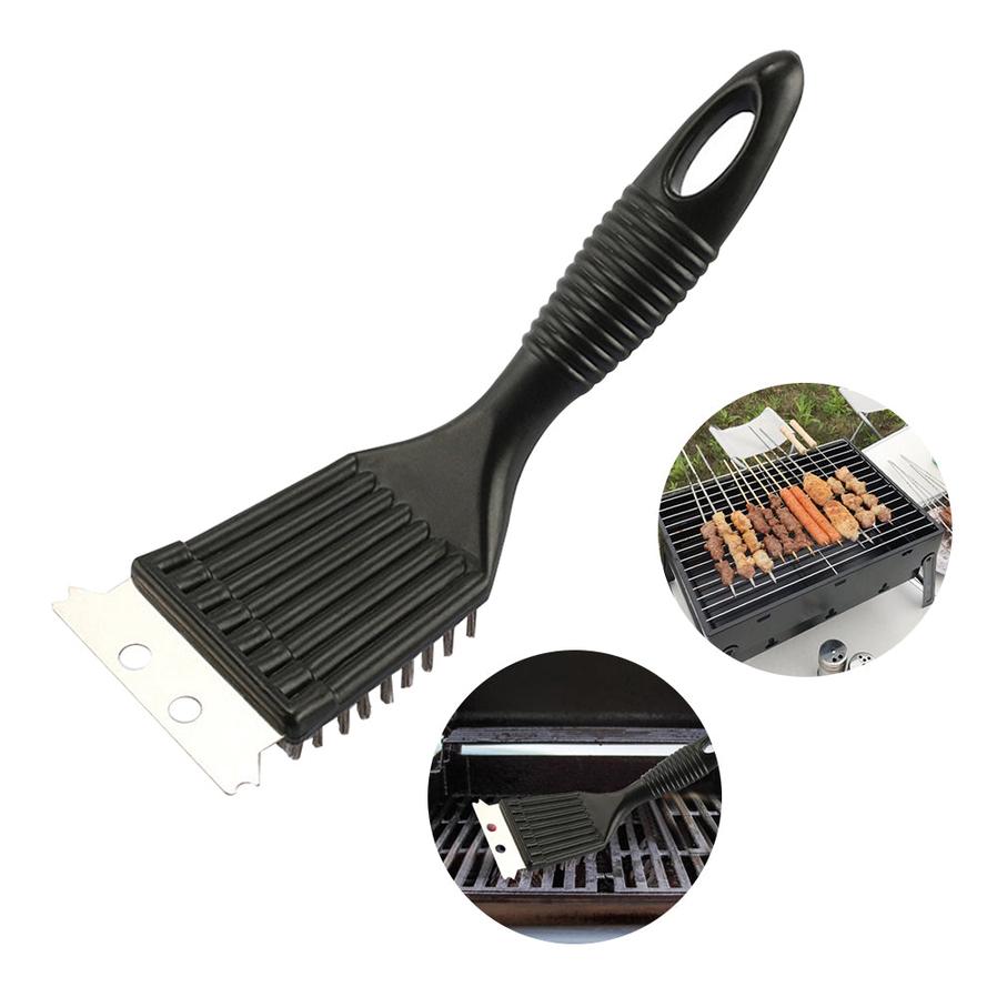 HKM-561491 Durable Wire Bristle BBQ Grill Cleaning Brush for Home and Outdoor Use