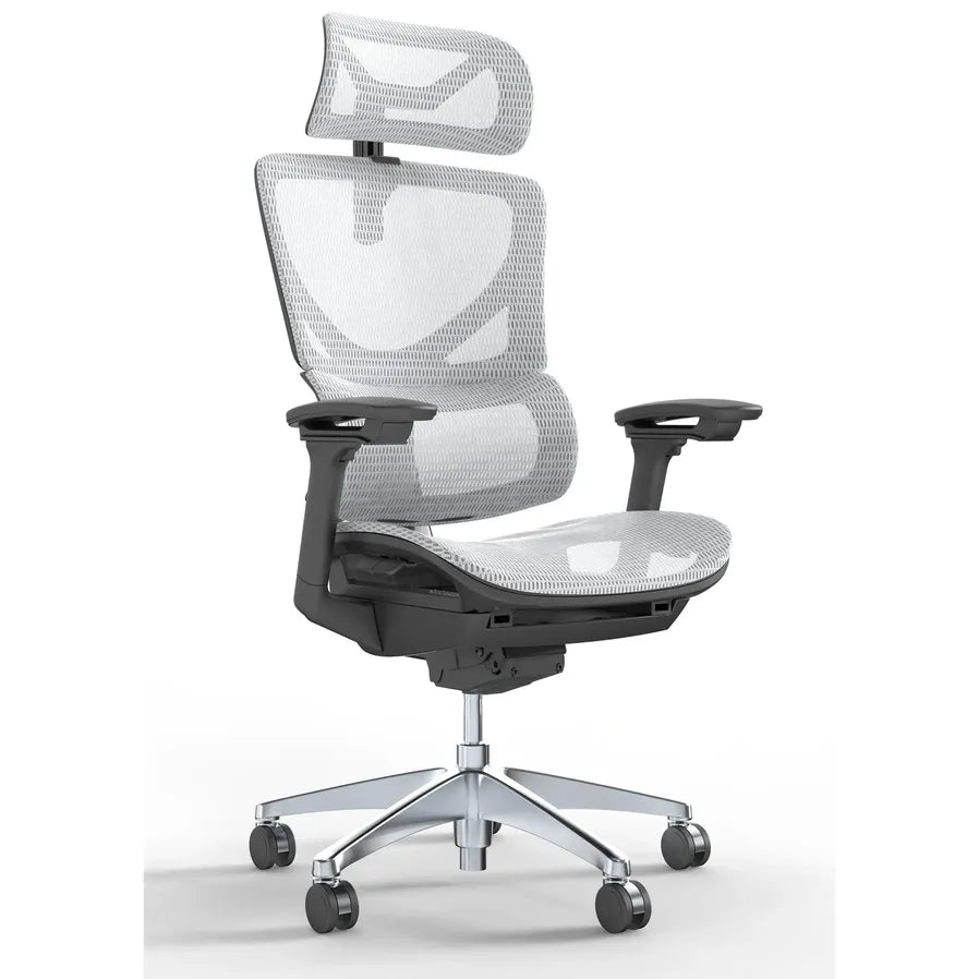 HKM-561555 Ergonomic Office Chair with Adjustable Headrest and Back Height Functionality