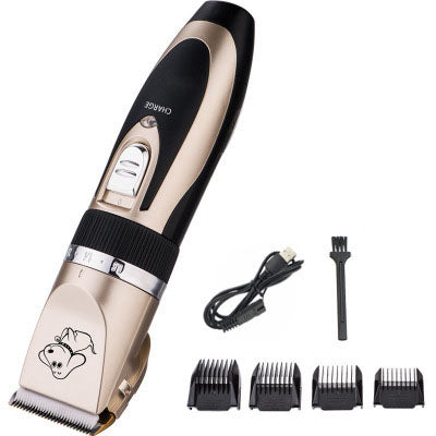 HKM-5615677 Titanium Ceramic Blade Pet Clippers with 5-Hour Charge and 45-60 Minutes Runtime