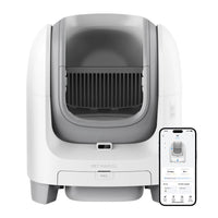 HKM-561619 Large Open Top Smart WiFi Self-Cleaning Cat Litter Box with Bio-Enzyme Deodorization