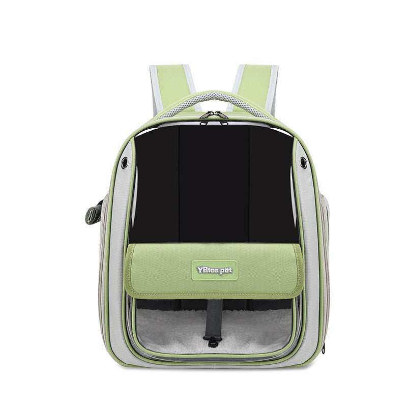 HKM-5616317 Large Capacity Breathable Panoramic Pet Carrier Bag - Lightweight Oxford Fabric