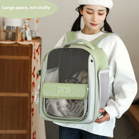 HKM-5616317 Large Capacity Breathable Panoramic Pet Carrier Bag - Lightweight Oxford Fabric