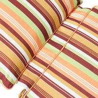 HKM-561811 Outdoor Deep Seat Cushion Set for Patio Furniture - 50 Water-Resistant Polyester Rectangular Cushions